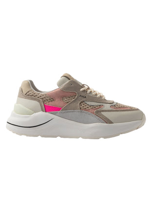 D.A.T.E. Sneaker Donna DATE FUGA NET Taupe da donna