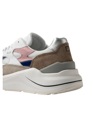 D.A.T.E. Sneaker Donna DATE fuga white beige white beige da donna