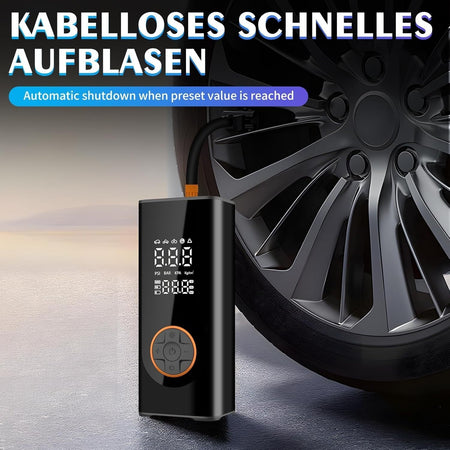 Compressore d'aria portatile per auto pompa per pneumatici 6000 mAh 150 PSI