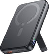 Caricabatterie Power bank portatile magnetico wireless 12000 mAh ricarica rapida