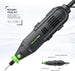 Smerigliatrice elettrica GALAX PRO da 135 W, 6 velocità variabili + 40 Accessori
