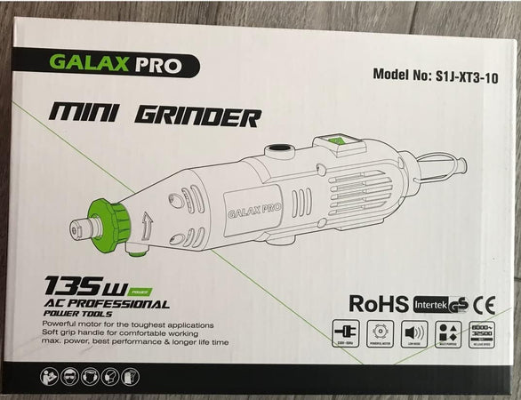 Smerigliatrice elettrica GALAX PRO da 135 W, 6 velocità variabili + 40 Accessori