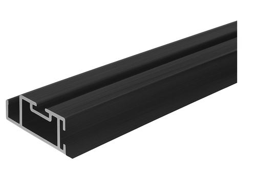 Profilo In Alluminio Per Zanzariera Linea B Cm.2.6X1X300 Antracite Sangiorgio