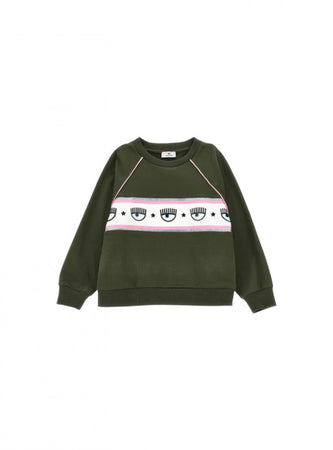 CHIARA FERRAGNI Felpa Bambina Chiara Ferragni 59B605_2010_007F da bambino