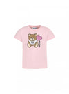 moschino T-shirt Bambina Moschino HDM06K_LBA00_50209 da bambino