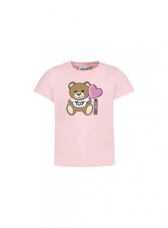 moschino T-shirt Bambina Moschino HDM06K_LBA00_50209 da bambino