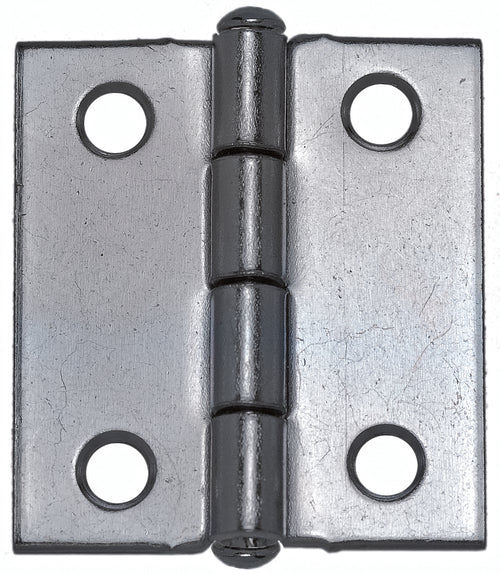 Aldeghi Cerniera Mezza Larga Pesante Perno Fisso In Acciaio Zincato Mm. 75X51 24.00 Pz