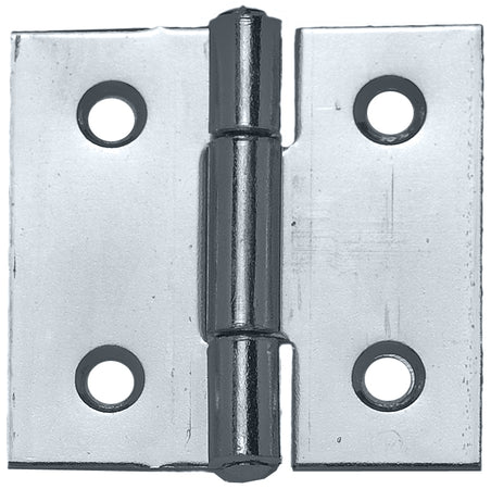 Aldeghi Cerniera Quadra Perno Fisso In Acciaio Zincato Mm. 90X90 24.00 Pz