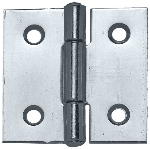Aldeghi Cerniera Quadra Perno Fisso In Acciaio Zincato Mm. 60X60 24.00 Pz