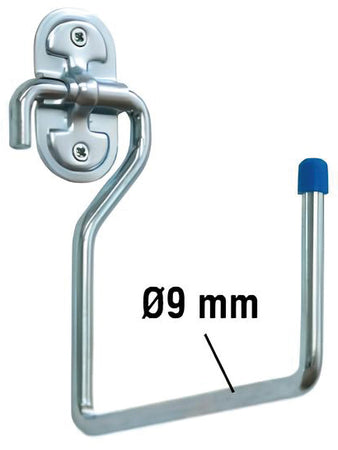 Aldeghi Gancio Multiuso Da Parete Mm.150X150 10.00 Pz