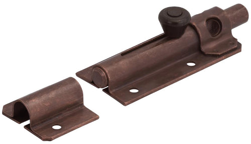 Aldeghi Catenaccio Portalucchetto Leggero Acciaio Bronzato Mm.145 10.00 Pz