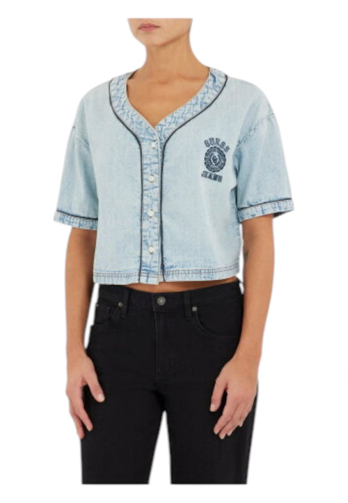 GUESS JEANS Camicia Donna Guess Jeans Jeans Regular Fit da donna
