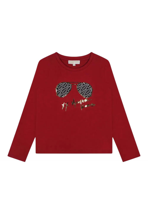 MICHAEL KORS T-shirt manica lunga Bambina Michael Kors da bambino