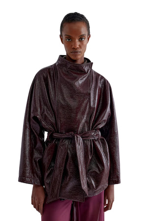 ERIKA CAVALLINI GIACCA HELA Donna VINILE da donna