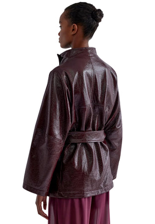 ERIKA CAVALLINI GIACCA HELA Donna VINILE da donna