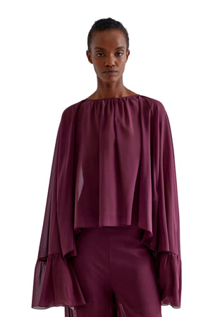 ERIKA CAVALLINI BLUSA CORA Donna rouge da donna