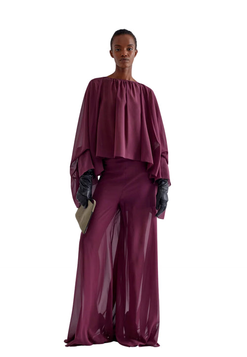 ERIKA CAVALLINI PANTALONE GIACOMO Donna gamba ampia da donna