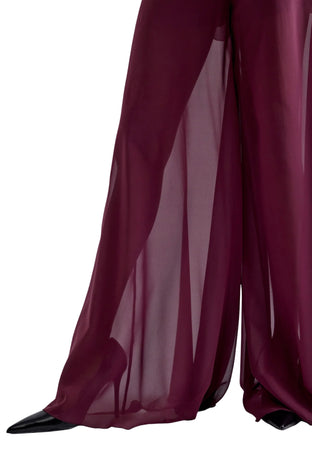 ERIKA CAVALLINI PANTALONE GIACOMO Donna gamba ampia da donna