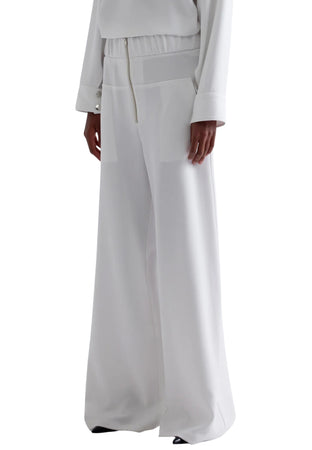 ERIKA CAVALLINI PANTALONE ARIETE Donna zip argento da donna
