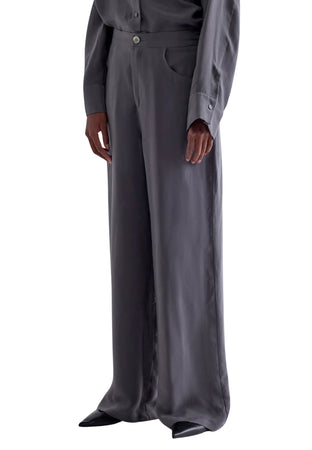 ERIKA CAVALLINI PANTALONE CAMILLO Donna in cupro da donna