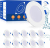Faretti LED da Incasso Leselux per Cartongesso Dimmerabile 5W, 10x IP44 Luci da