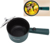Pentola Elettrica, 1.8L 450W Mini Pentola Elettrica Verde Manico Lungo Antiadere