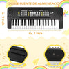Pianola Bambini per Scuola Multifunzione Tastiera Musicale 37 Tasti con Microfon