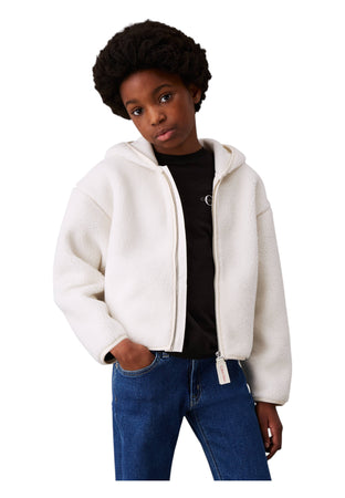 calvin klein Felpa in pile Bambina Calvin Klein da bambino