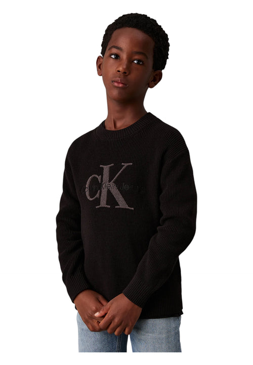 calvin klein Maglione girocollo Bambino unisex Calvin Klein da bambino
