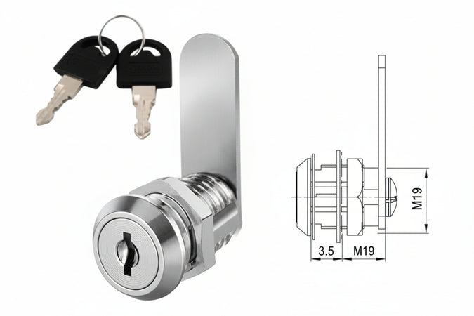 Cilindro A Leva 6000- - Mm.20 (6020.19) - 5 Pezzi Potent
