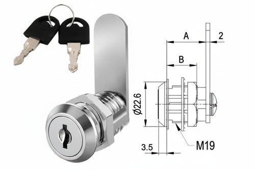 Cilindro A Leva 6000- - Mm.25 (6025.19) - 5 Pezzi Potent