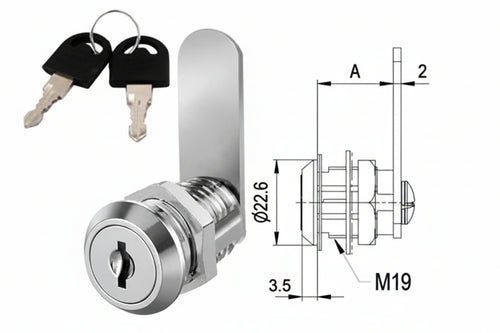 Cilindro A Leva 6000- - Mm.30 (6030.19) - 5 Pezzi Potent