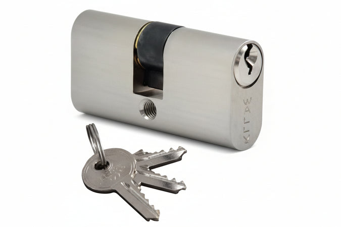 Cilindro Infilare Ovale- - Mm.54 (64-01Ni) - 2 Pezzi Wally