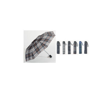 Ombrello Manuale Pieghevole Supermini Assortito- 12,0 Pz