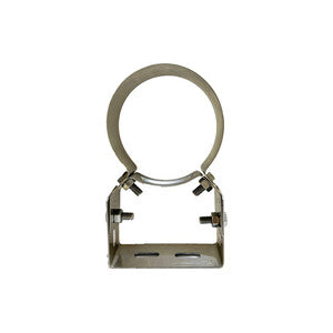 C Collare Inox C/Staffa P/Tubo D 15 Cm- 5,0 Pz