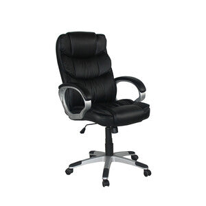 C Poltrona Direzionale Syria Nero- 1,0 Pz