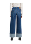 LEE JEANS Jeans wide leg Donna con piegone da donna