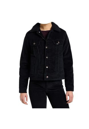 LEE JEANS Cappotto in velluto a costine Donna con pelliccia interna da donna