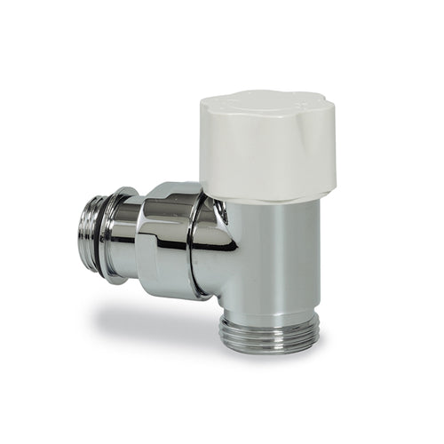 Valvola Termostatizzabile Attacco Tubo Rame A Squadra- 1/2 Cromata- Fanti- Pezzi 1