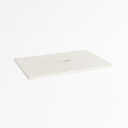 Top In Legno Per Base Mod. Unika- Cm 70X46X1,8 Olmo Bianco- Dh- Pezzi 1