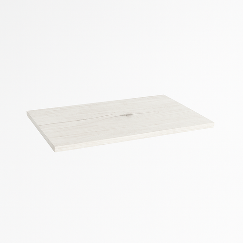 Top In Legno Per Base Mod. Unika- Cm 70X46X1,8 Olmo Bianco- Dh- Pezzi 1
