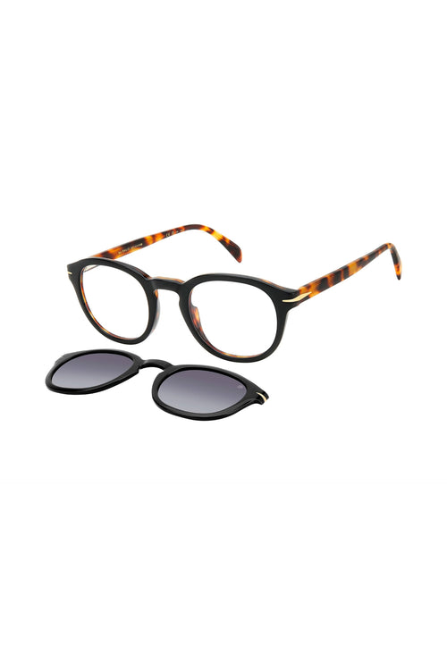 DAVID BECKHAM Occhiali da vista con clip david beckham DB1080CS-WR7LB Uomo da uomo