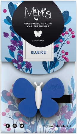 Fra-Ber Profumatore Auto ''Marta La Farfalla'' Blue Ice
