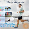 Orologio Smartwatch Uomo Fitness Tracker Pressione Sanguigna SpO2 100+ Impermeab