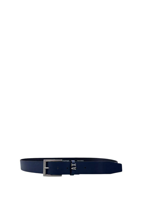 Armani Exchange Cintura Uomo XM000606AF12704-UB148 Blu da uomo