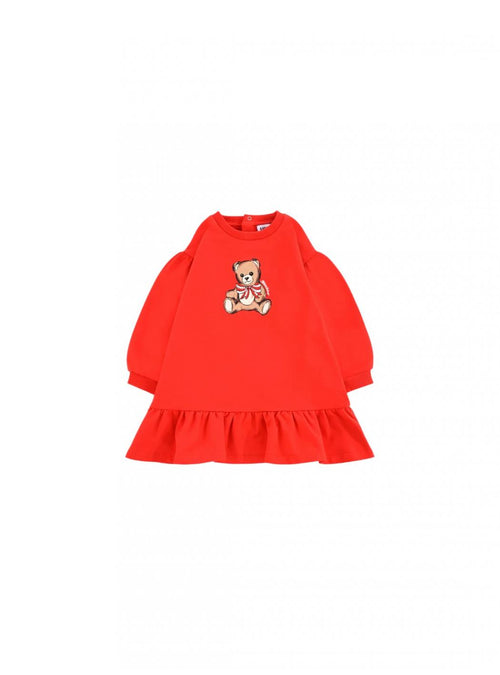 moschino Vestito Bambina Moschino MDV0CW_ROSSO da bambino