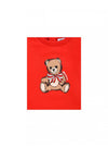 moschino Vestito Bambina Moschino MDV0CW_ROSSO da bambino