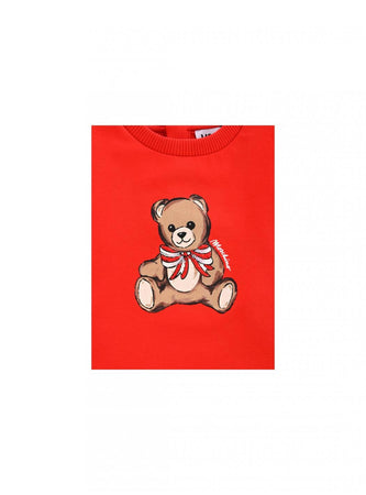moschino Vestito Bambina Moschino MDV0CW_ROSSO da bambino