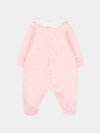moschino Tutina Bambina Moschino MUT04I_LCA40_ROSA da bambino
