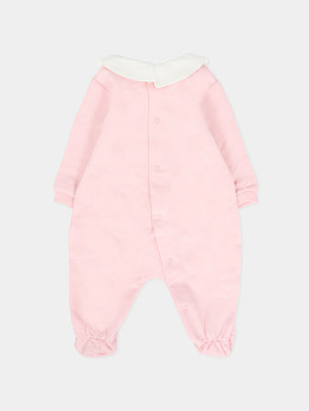moschino Tutina Bambina Moschino MUT04I_LCA40_ROSA da bambino